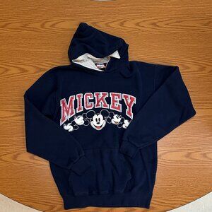 Disney Mickey Mouse Navy Hoodie – Cozy Graphic Pullover